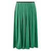 Плиссированная юбка зеленая S